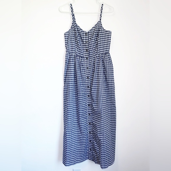 ModCloth Quite Clearly Charismatic Gingham Midi Dress - Picture 2 of 10